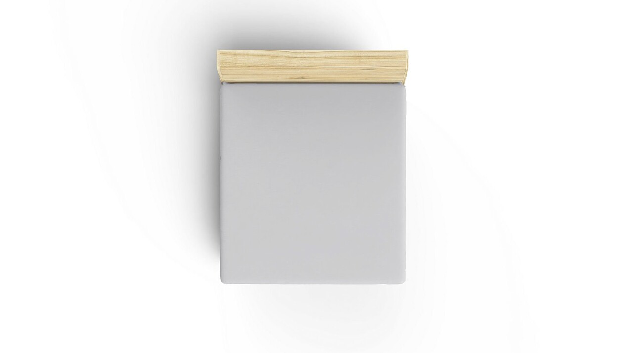 Cearceaf de pat cu elastic Ranforce Single Small (FR), L'essentiel Maison, Grey, Gri - imagine 4